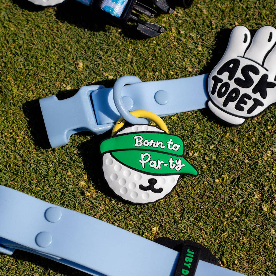 Jiby Dog Crew - Wholesale Pet Collar Charm - Cat/Dog - Par-ty Pete Golf Jiby Dog Charm3