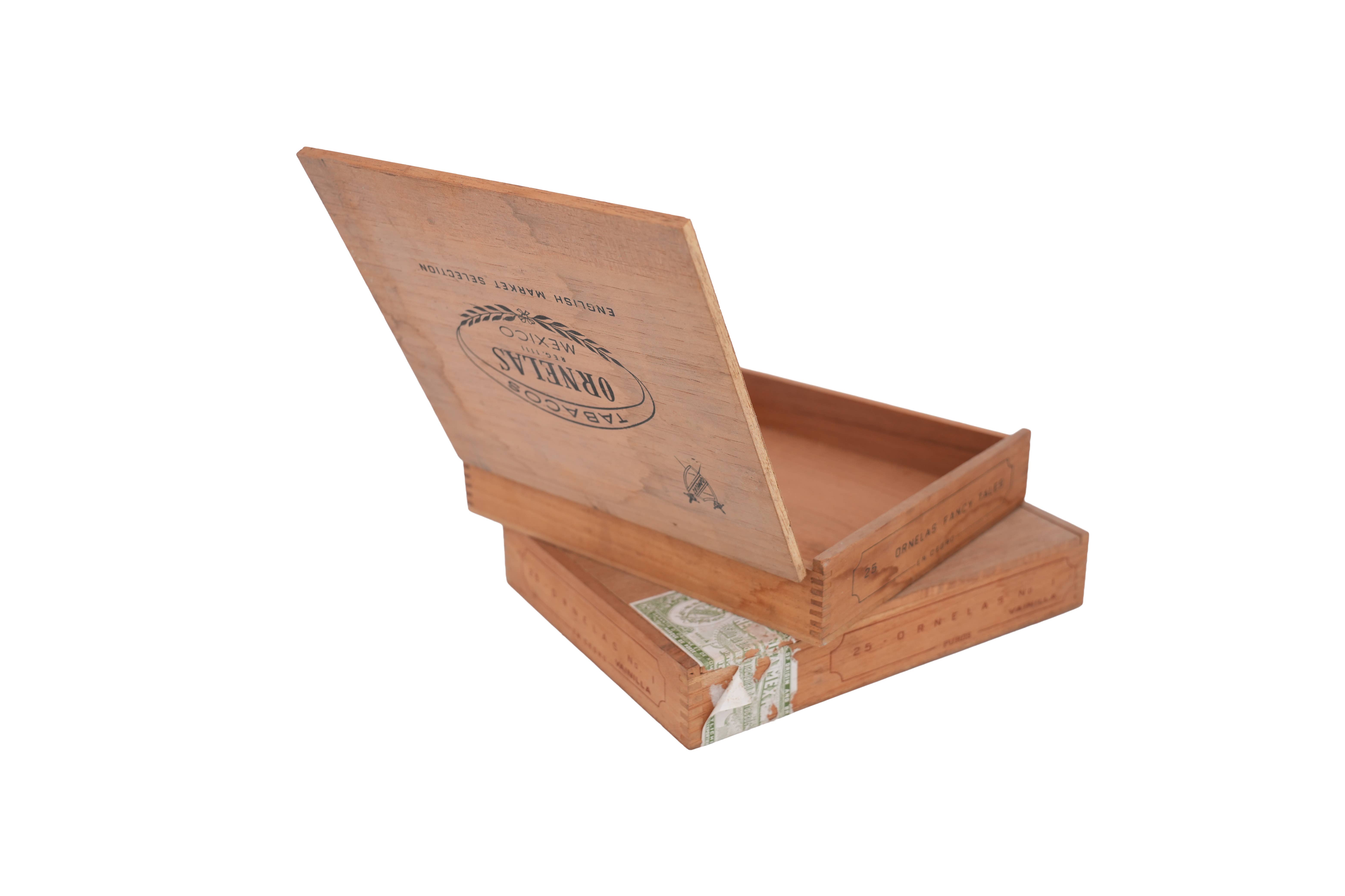 My Amigos Imports – wholesale Decorative box – Vintage Cigar Box-Cedar-Mexico-Original-Assorted Sizes-$65