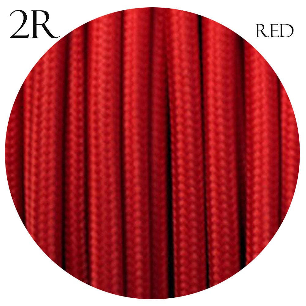 Ledsone - Wholesale Craft Supplies - 2 Core Braided Fabric Twisted and Round Cable Lighting Flex24
