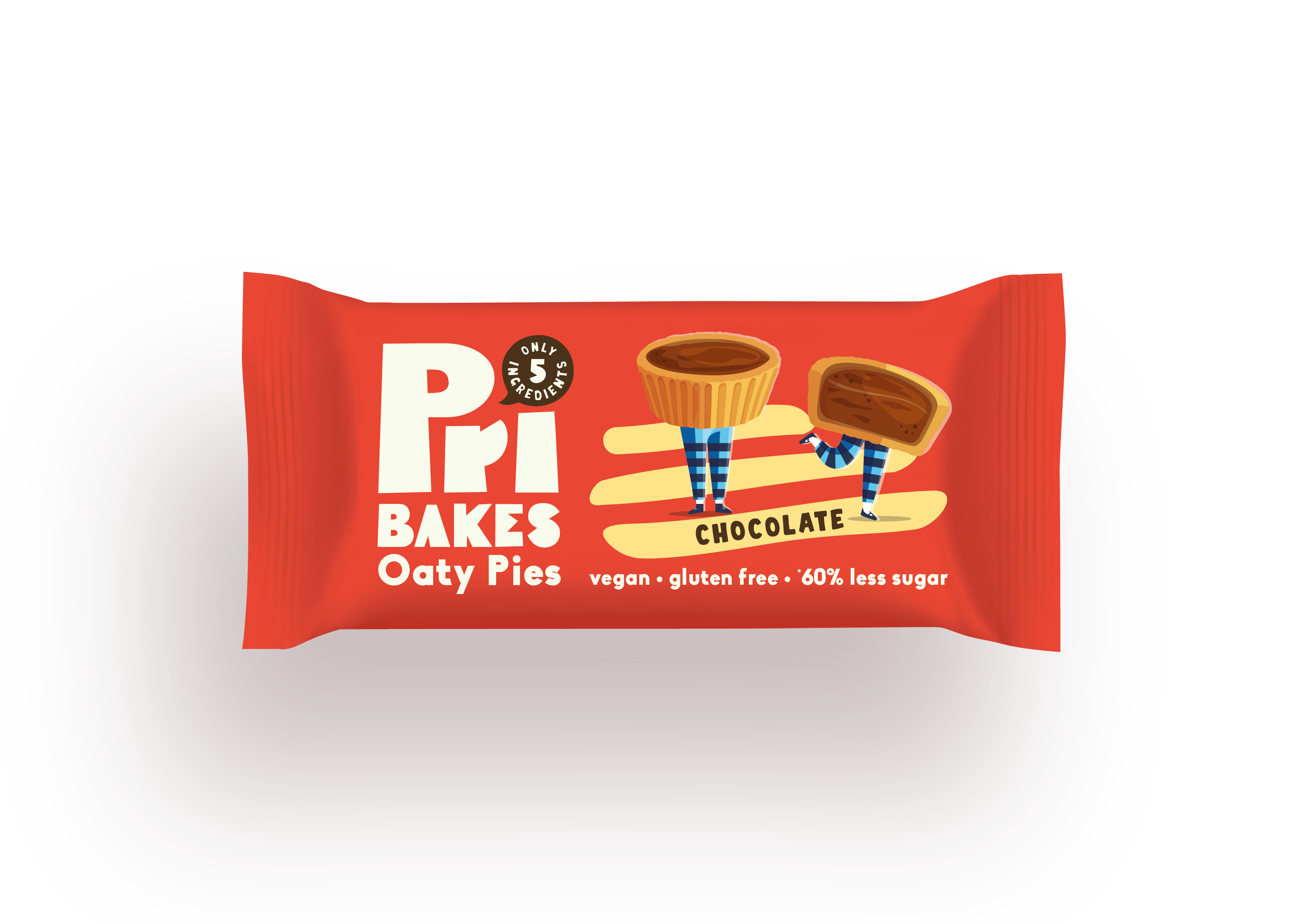 Pri Bakes - Wholesale Snack Bar - Healthy Vegan Snacks, Chocolate OatyPies1