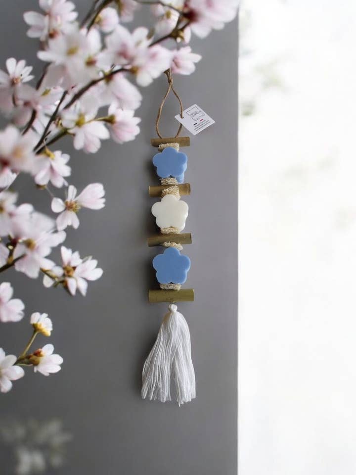 Treccia 1 Fiore Schiuma 1 Fiore Bianco 1 Fiore Schiuma per la vendita all'ingrosso da parte di fabrique lomaelle