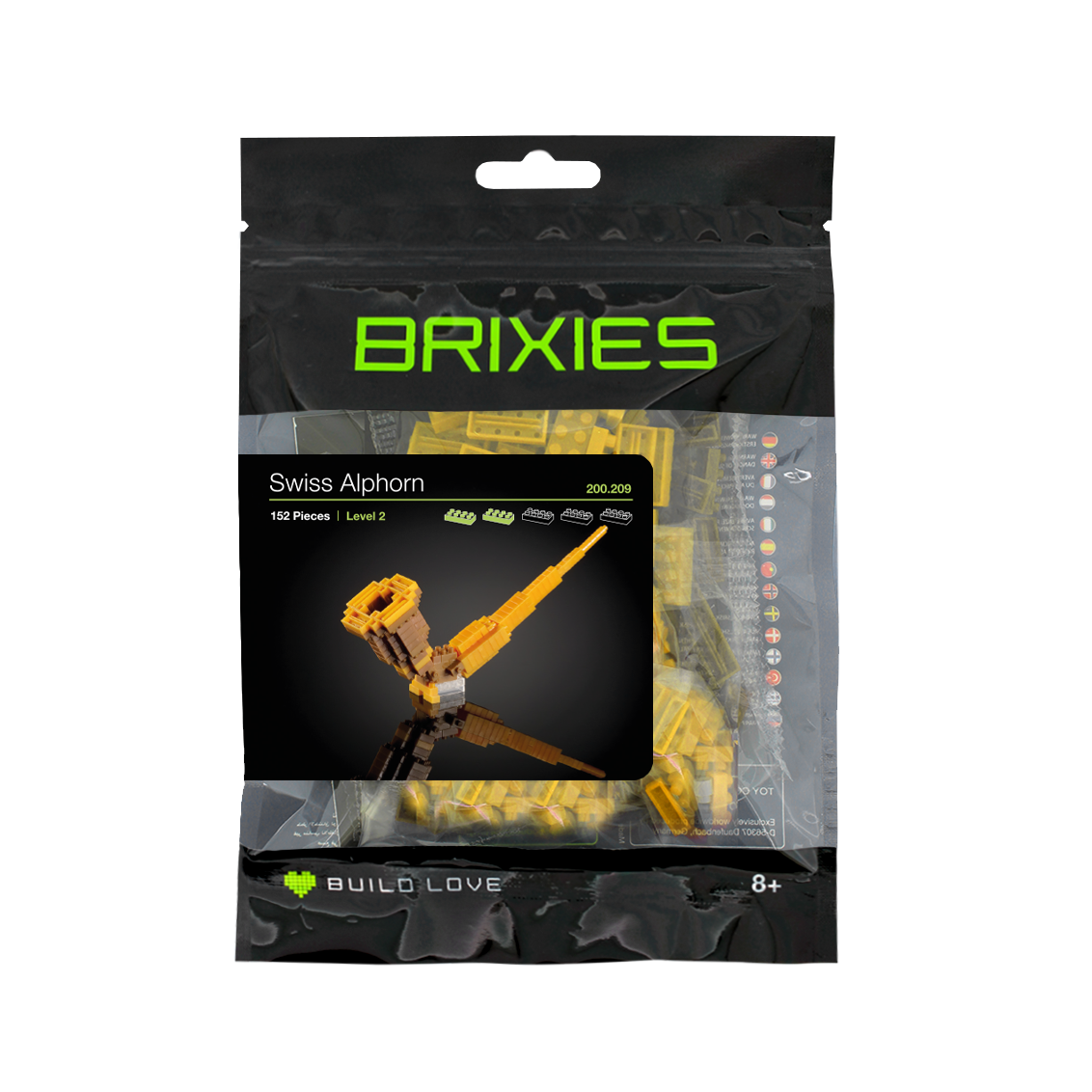 Brixies - Venta al por mayor Kits para construir juguetes - Niños - BRIXIES Swiss Alphorn2