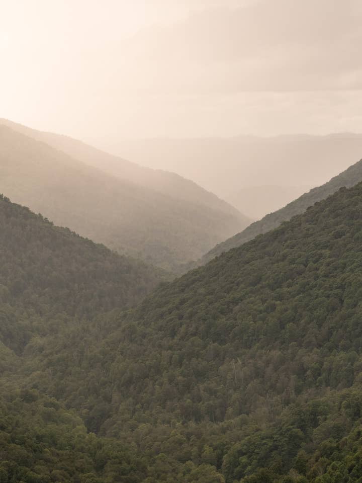 West Virginia Print: Lindy Point Sunset, Blackwater Falls State Park for wholesale by JHK Photography Studio