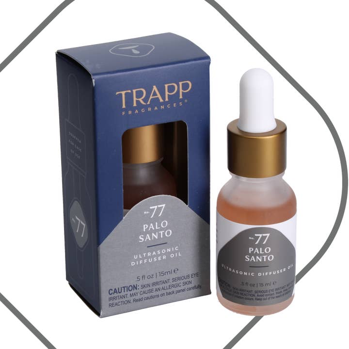 No. 77 Palo Santo 0.5 oz. Ultrasonic Diffuser Oil for wholesale by Trapp Fragrances