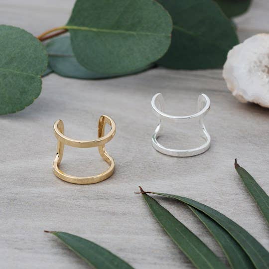 cuff ring for wholesale by Wild Abandon Jewelry