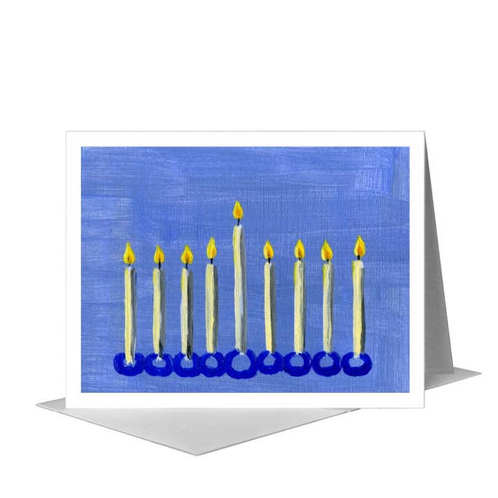 Hanukkahkväll, Vykort (#7285B) för wholesale av Printed Canvas