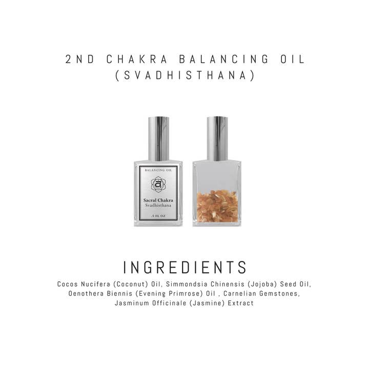 BIOS APOTHECARY - Wholesale Essential Oil - 2nd Chakra Oil - Sacral (Svadhisthana)1