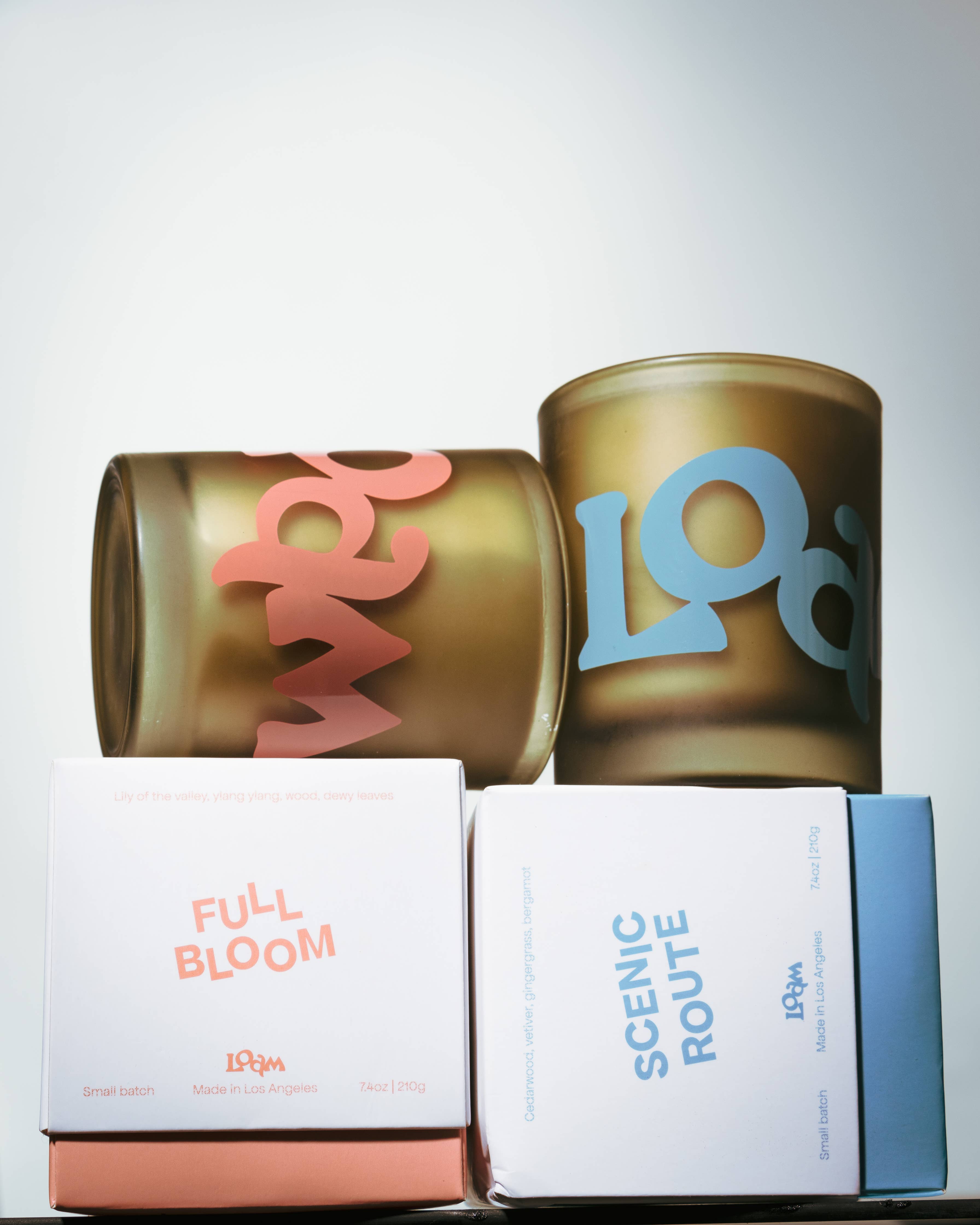 Loam Candles - Wholesale Jar/Filled Candle - Scenic Route Candle2