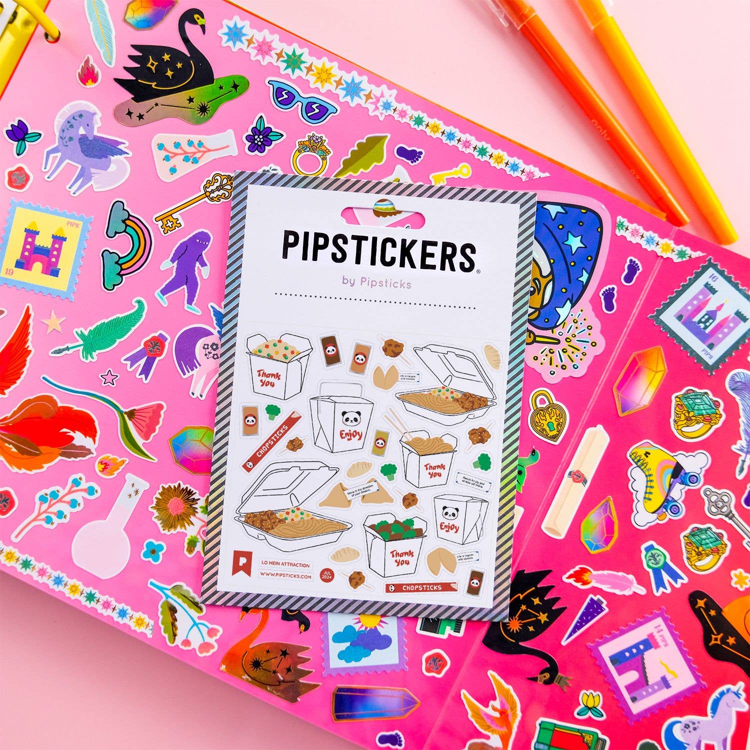 Pipsticks – wholesale Klistermärke – Lo Mein Sevärdhet3