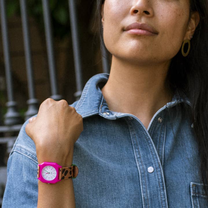 Mini Kyomo - Wholesale Wrist Watch - Kids - Leopard Mini Kyomo x Taxi Brousse watch7