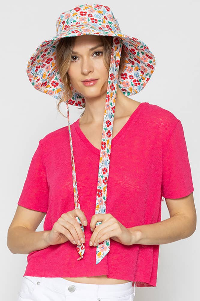 Hana - Venta al por mayor Gorro estilo pescador - Mujer - Sombrero de pescador con lazo para barbilla4