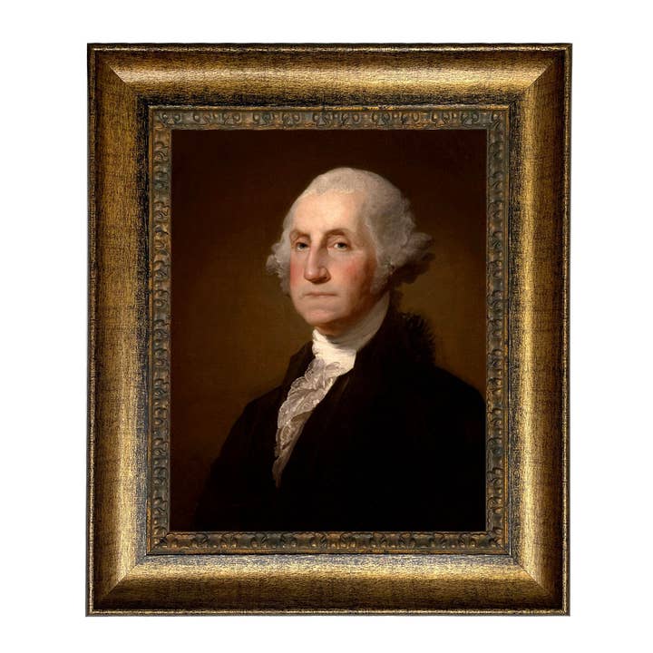 Madison Bay Co. - Historical Home Decor Reproductions – wholesale Konsttryck – George Washington av Gilbert Stuart Vintage Målning Tryck8