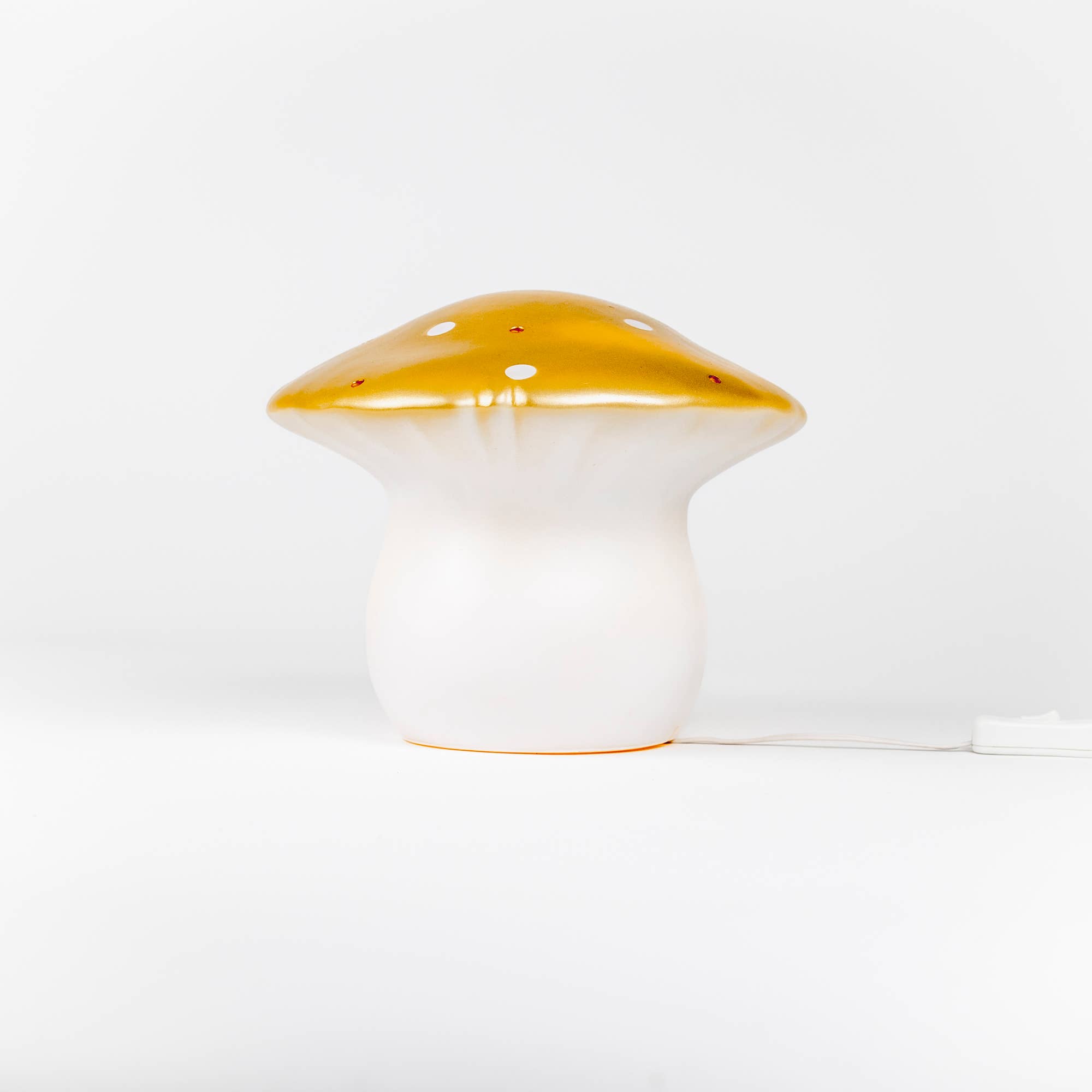 Egmont - Vente Lampes figurine - Champignon moyen or avec prise7