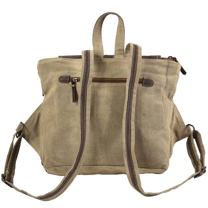LS Western - Wholesale Backpack - Women's - KB101 Backpack Upcycled Canvas Ladies Bag