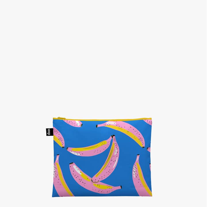 LOQI - Wholesale Pouch - Unisex - TARA REED Fruit Party Recycled Zip Pocket1