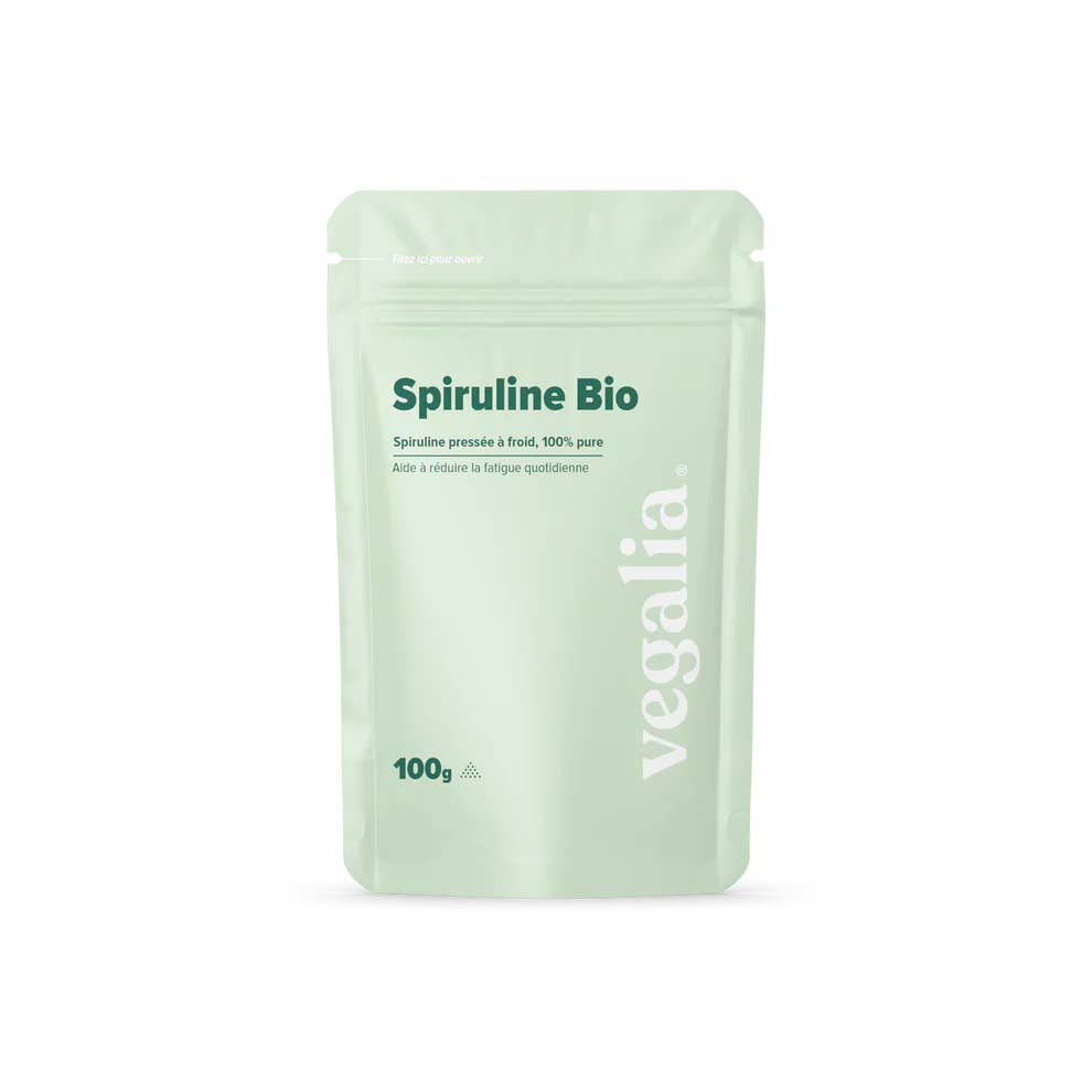 Vegalia - Vente Poudres protéinées/superaliments - Spiruline bio en poudre 100g