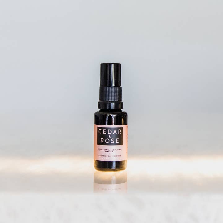 Roots & Crowns Apothecary - Wholesale Perfume/Eau de Toilette - Cedar & Rose Essential Oil Perfume Mist1