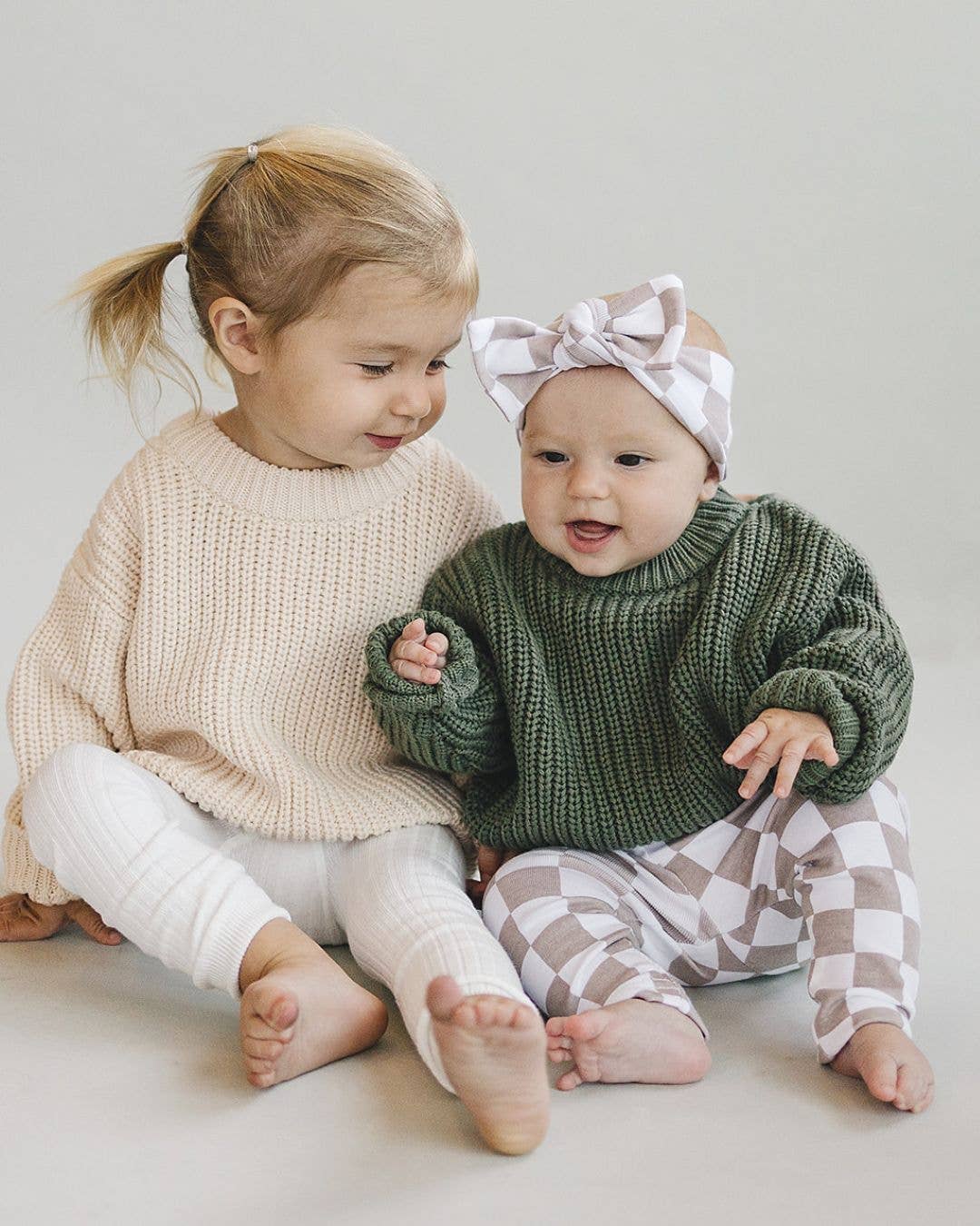 Lucky Panda Kids - Wholesale Fashion Leggings - Kids - Checkered Leggings | Latte10