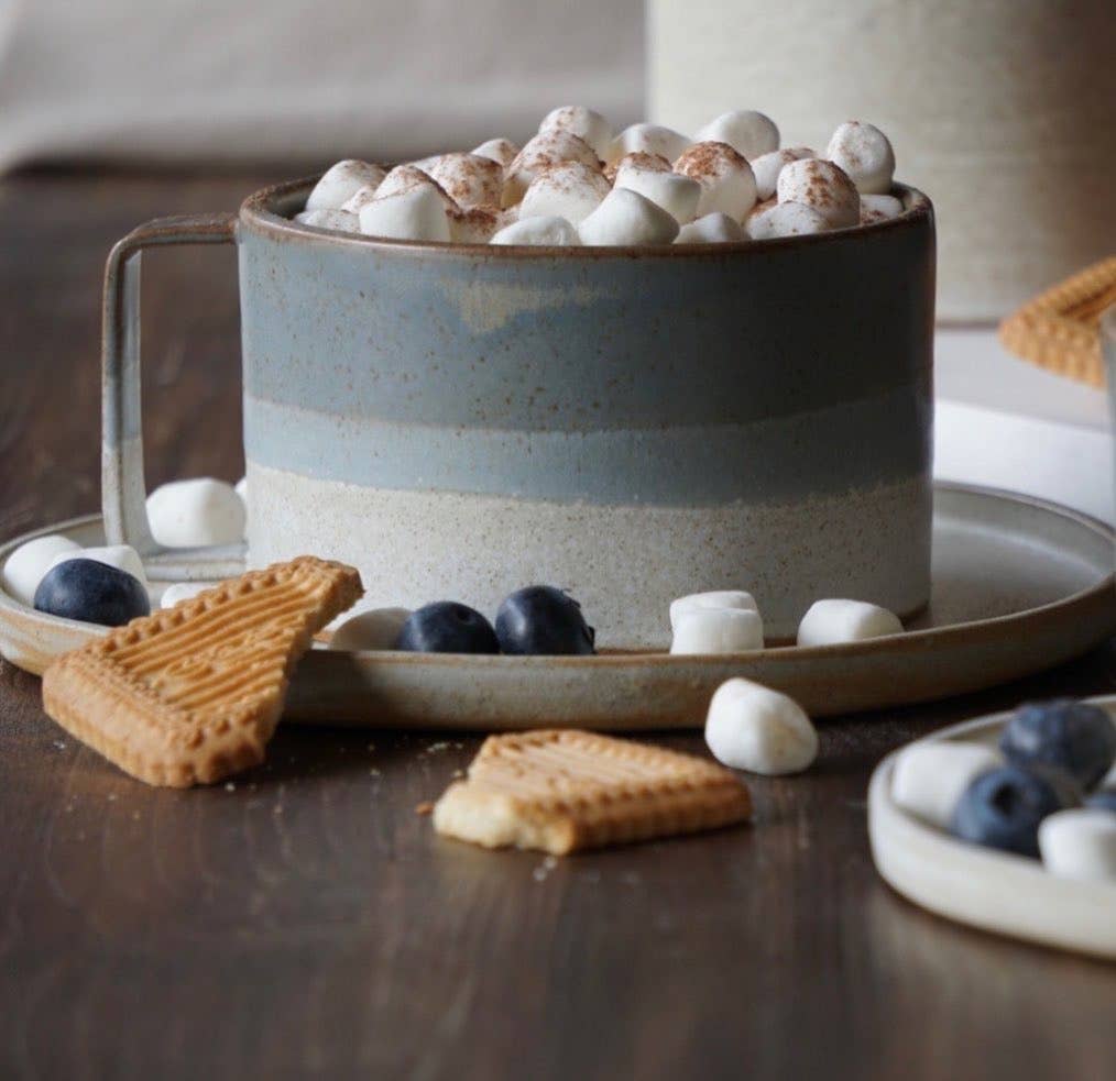 Ana Miranda Ceramics - Wholesale Coffee Mug - Ocean Mug. 450ml8