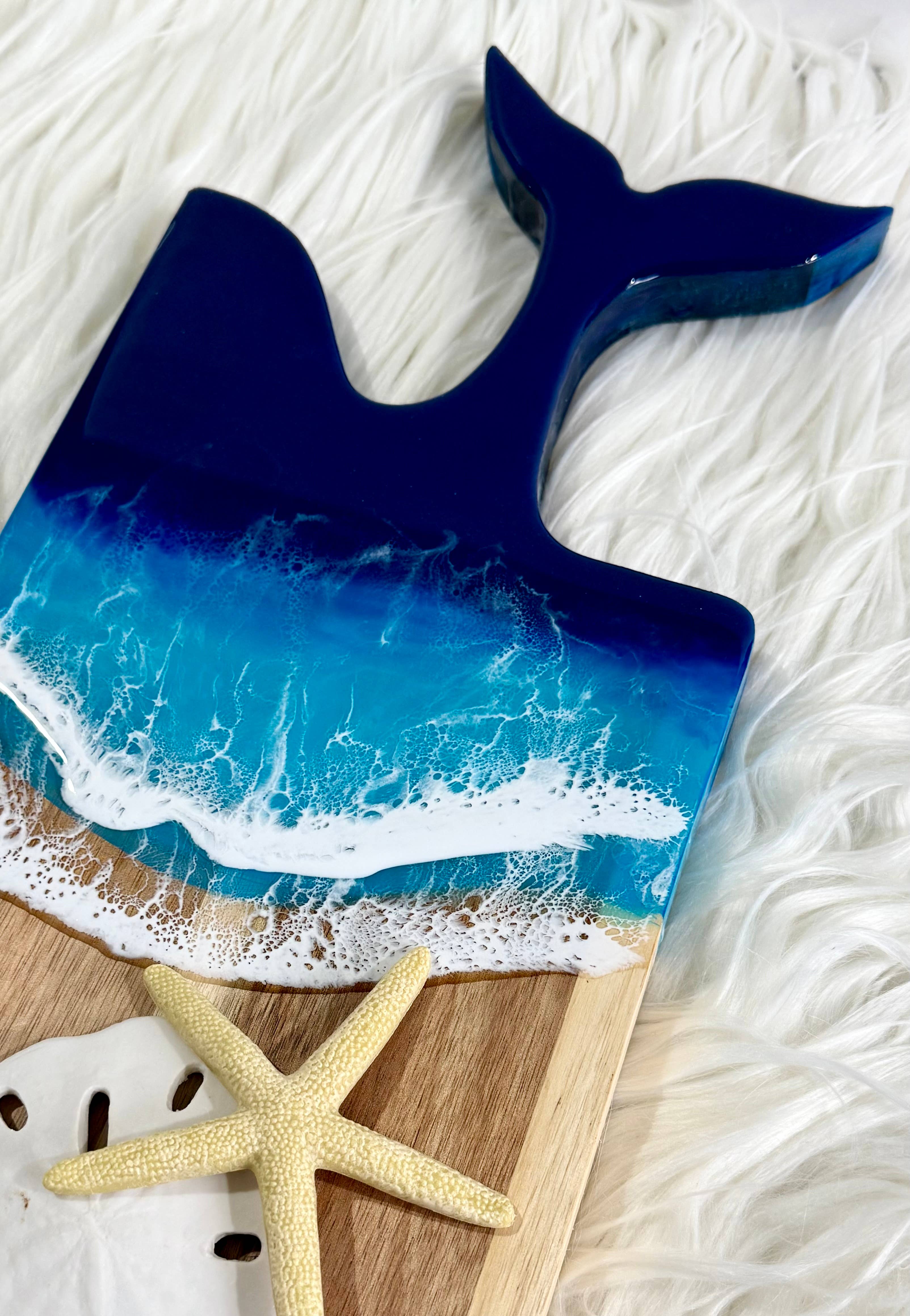 Fluid Life by Sharon - Vente Plateaux à fromage - Planche à fromage queue de baleine1