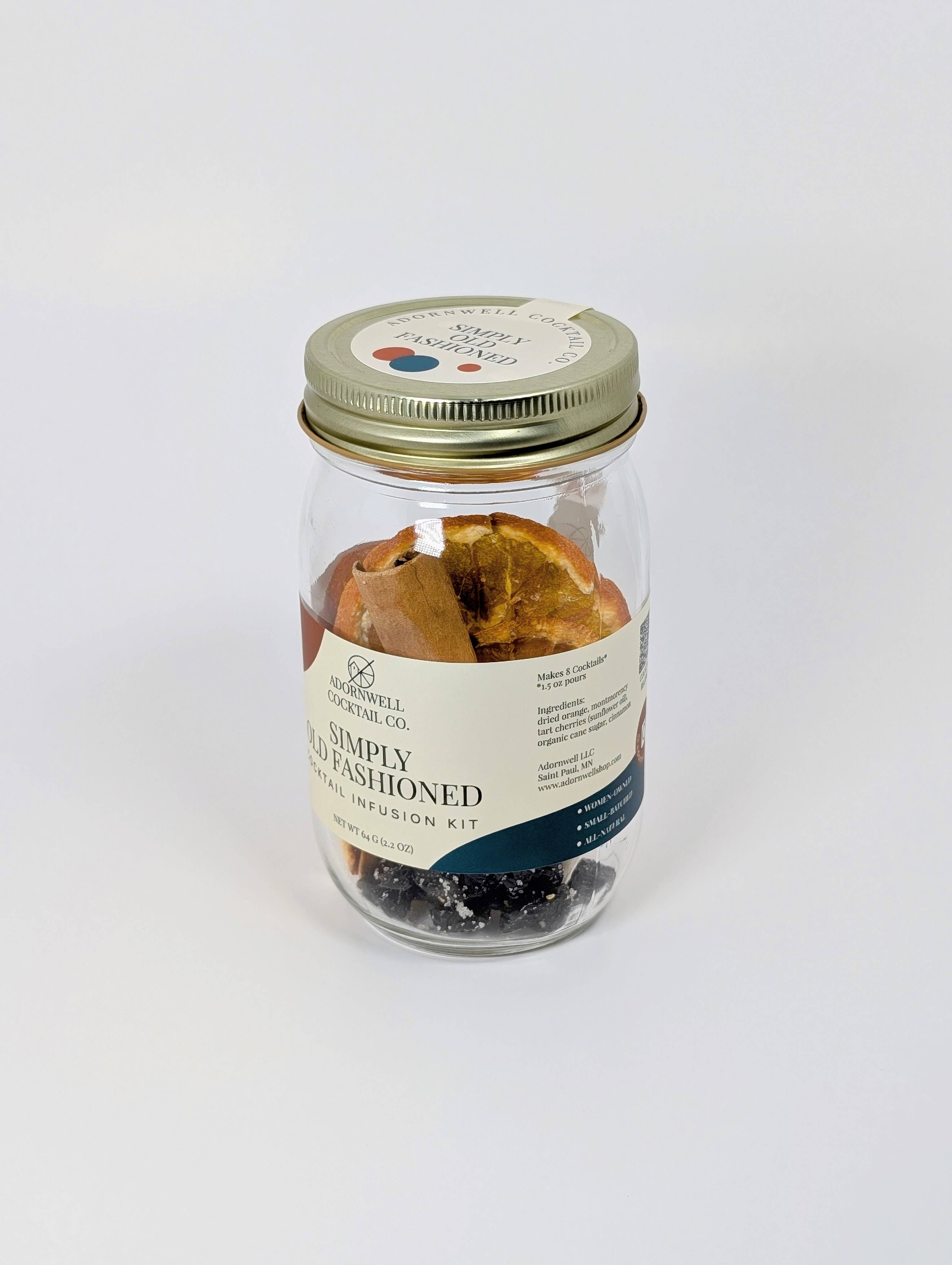 Adornwell Cocktail Co. - Vente Kit de fabrication de boisson - Kit d'infusion de cocktail Simply Old Fashioned7