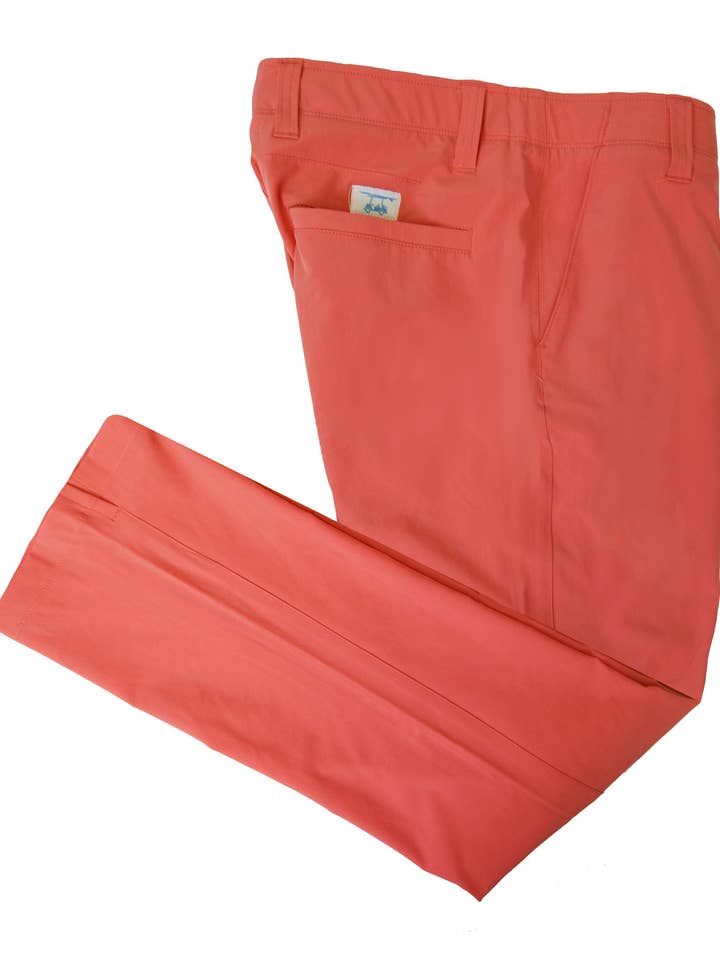 Performance Pants - Salmon for wholesale by Bald Head Blues