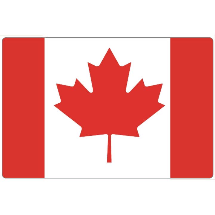 Bandeira Canadian - Autocolante de Bandeira, Magnet para carro por atacado de Humper Bumper