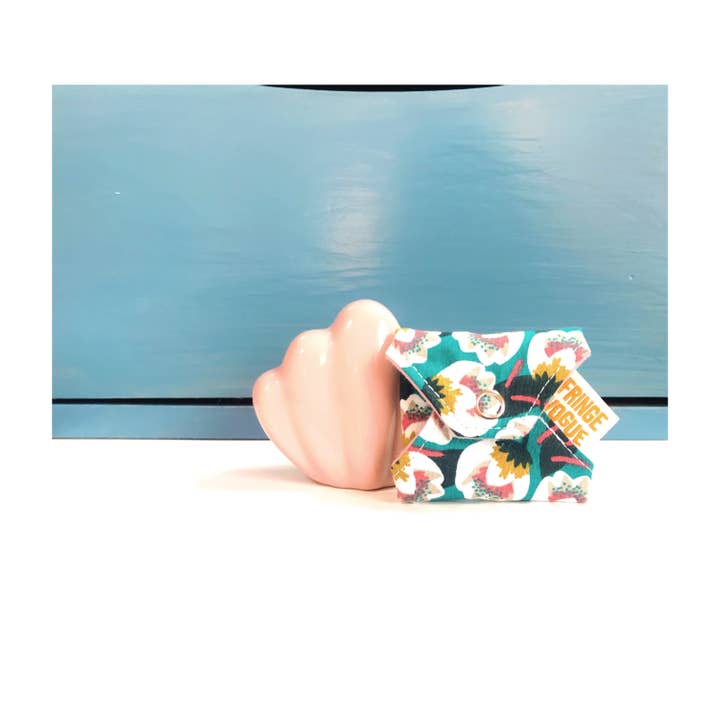 Fringe Vogue - Wholesale Tampon - Wasbaar maandverband - nimf patroon groen2