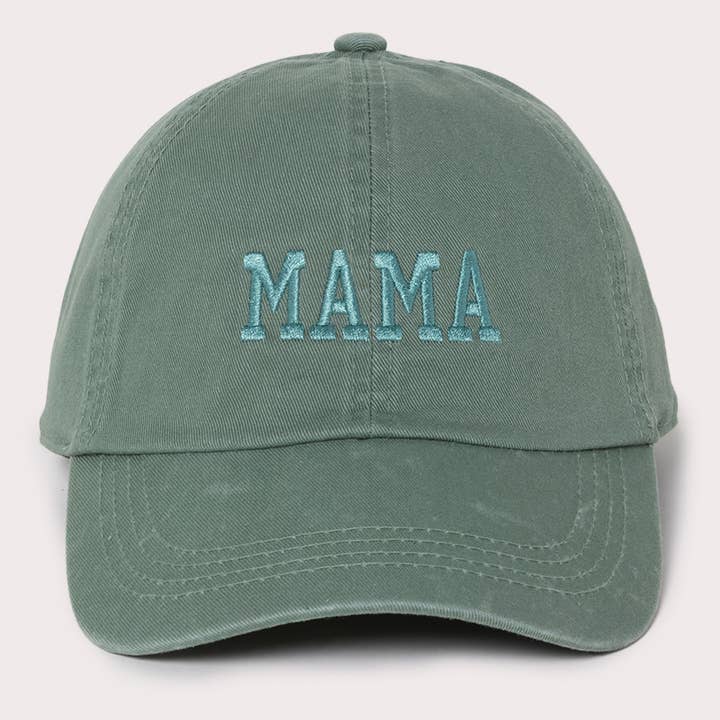 David And Young - Wholesale Baseball Cap - Women's - MAMA Embroidered Baseball Cap