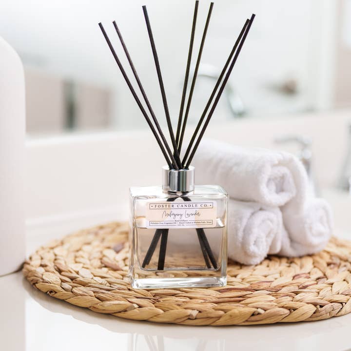 Mahogany Lavender 4 Fl. oz. for wholesale by Foster Candle Company LLC