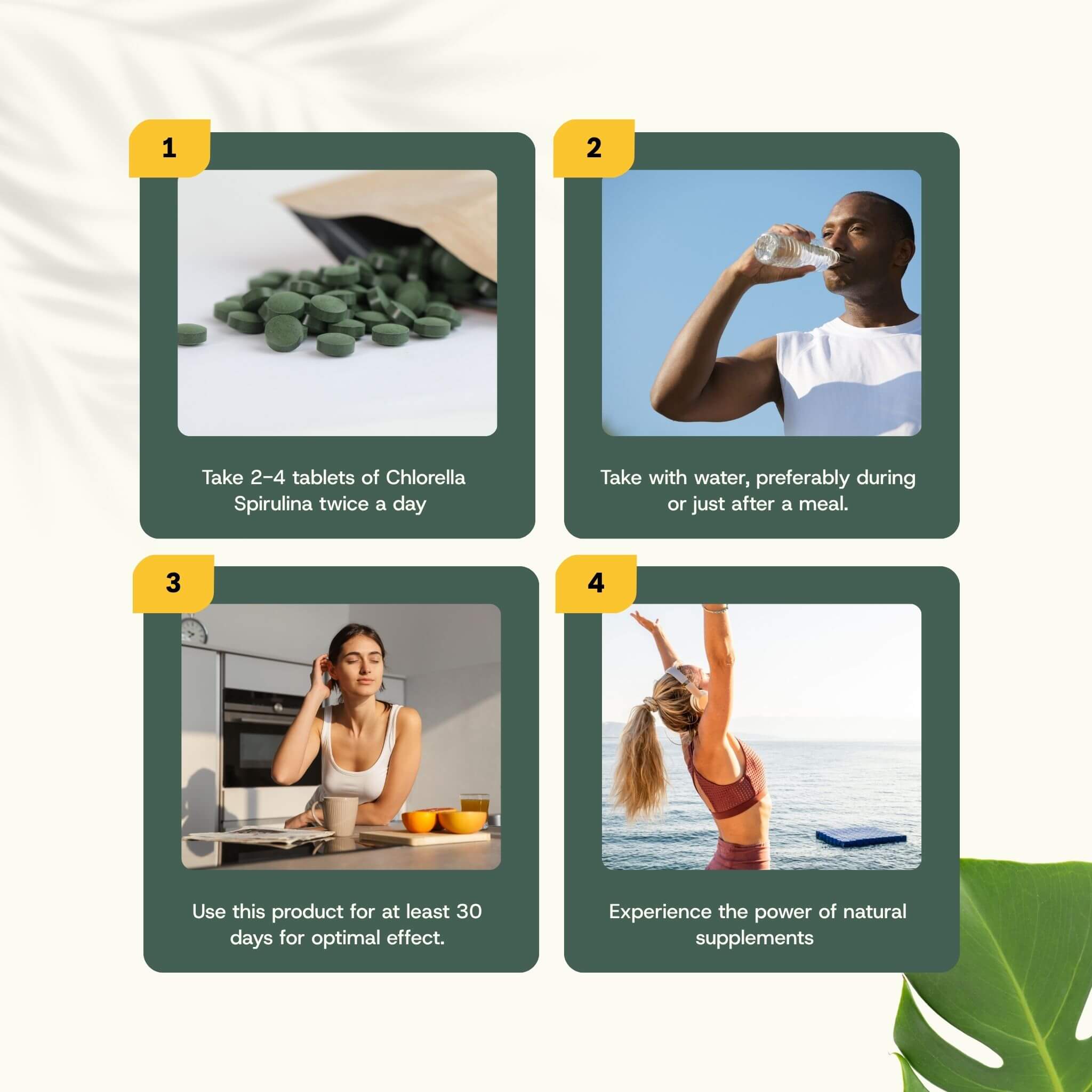 Cupplement b.v. - Wholesale Oral Supplement/Vitamin - Spirulina Chlorella Tablets 500 mg Organic  300 Tablets8