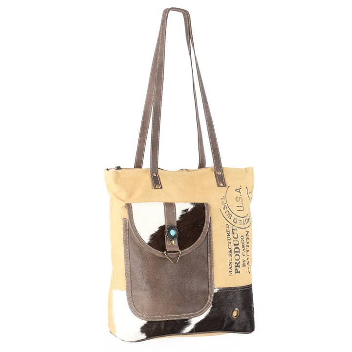 Sac Cabas en Toile Recyclée LC-OHV170 pour Femmes pour la vente par LS Western