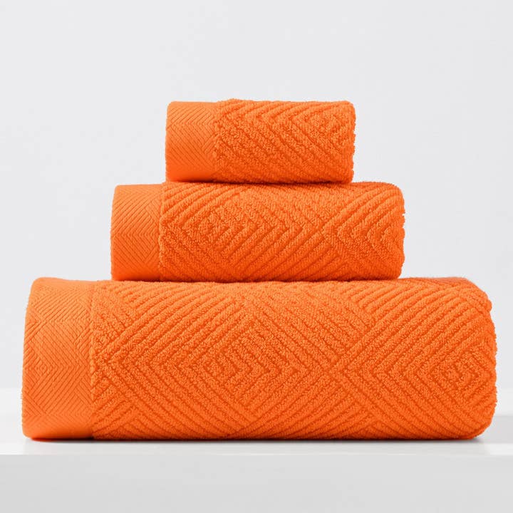 ACCITY - Wholesale Bath Towel - HOUSEHOLD THICK BATH TOWEL THREE PIECE SET_CWMM23021