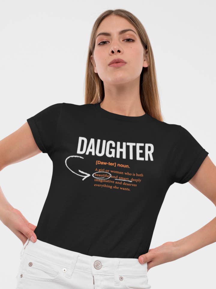 Camiseta familiar a juego con el logotipo de la hija 2.0 (adulto) para venta al por mayor de Tony by Toni