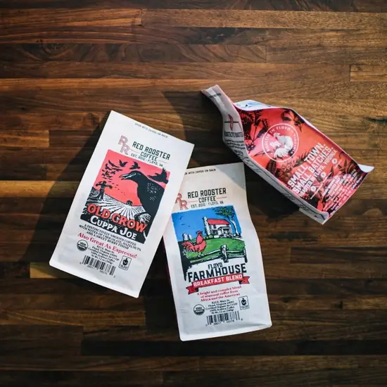 Red Rooster Coffee Roaster - Wholesale Coffee Beans - Organic Farmhouse Breakfast Blend - Coffee Beans3
