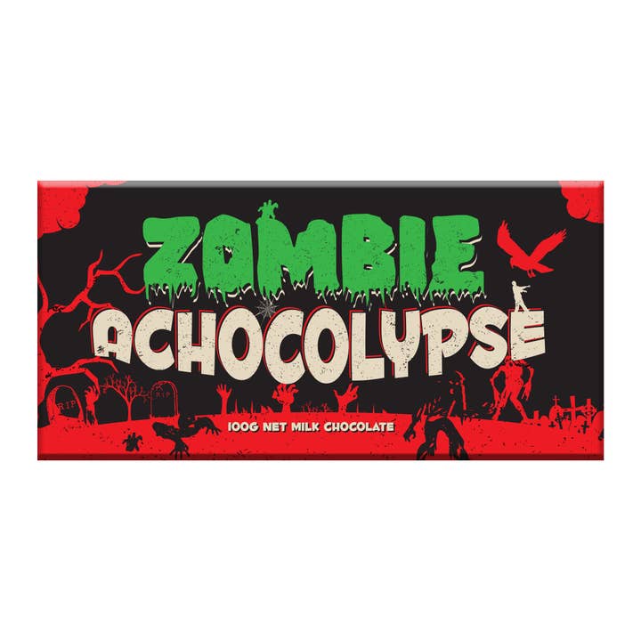 Bloomsberry - Wholesale Chocolate bar - Zombie Achocolypse (Milk)