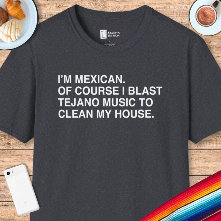 I Blast Tejano Music T-Shirt for wholesale by Aaron's Art Room
