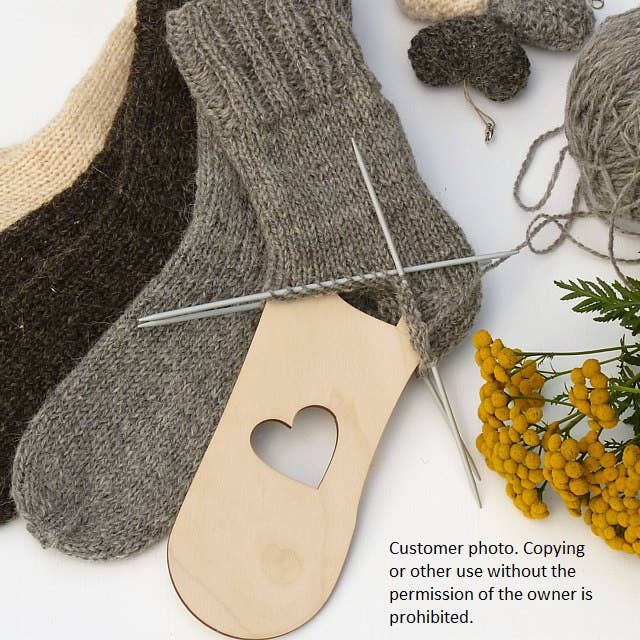 YourHobbyTools – wholesale Material för stickning/virkning – FORM Trästrumpblocker, par2