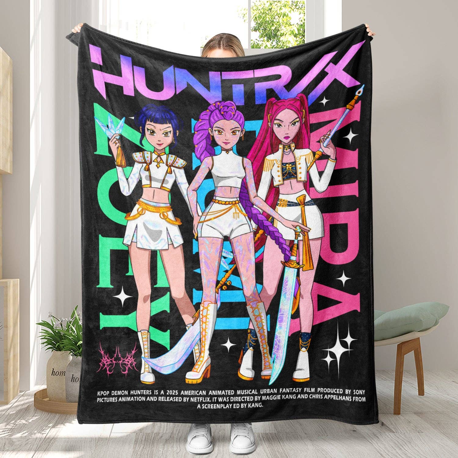 Wholesale KDH K-pop inspired Throw Blanket soft flannel Blanket
