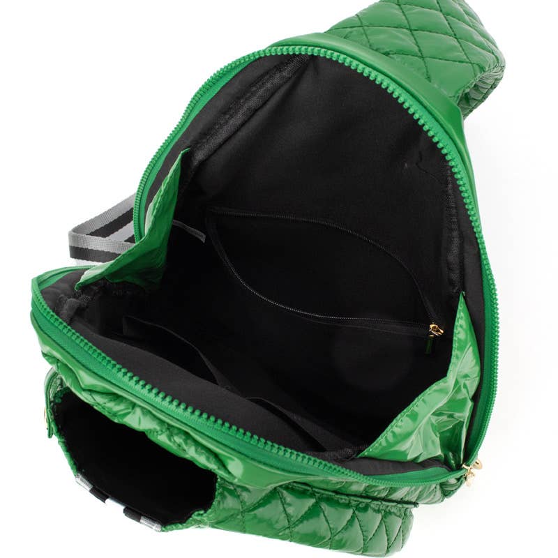 Babs + Birdie - Vendita all'ingrosso Borsa da palestra - Unisex - The Brooklyn | Borsa a tracolla Pickleball Puffer | 6 colori8