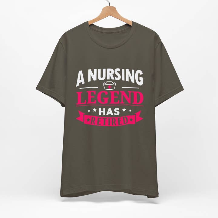 Camiseta Unisex "Una Leyenda de la Enfermería se Ha Retirado" para venta al por mayor de RC'nSONS