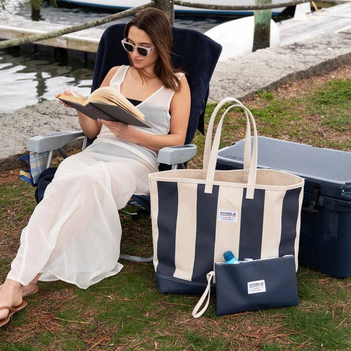 Steele Canvas Basket Corp. - Wholesale Tote Bag - Unisex - Striped Tote Set9