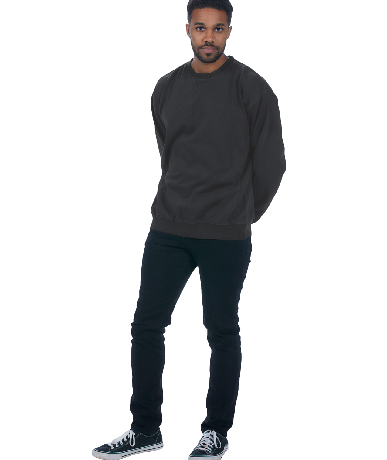 U.S. Apparel - Wholesale Sweatshirt - Women's - Unisex Garment Dyed Fleece Crew5