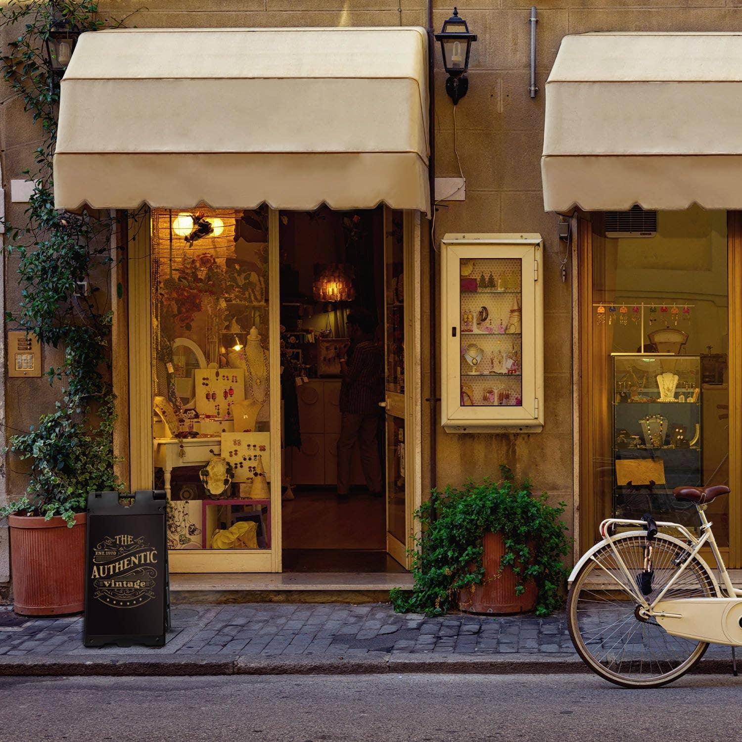 Jumbl - Wholesale Sign - A-Frame Outdoor Sandwich Signboard 15.7x26" with PVC Cover14