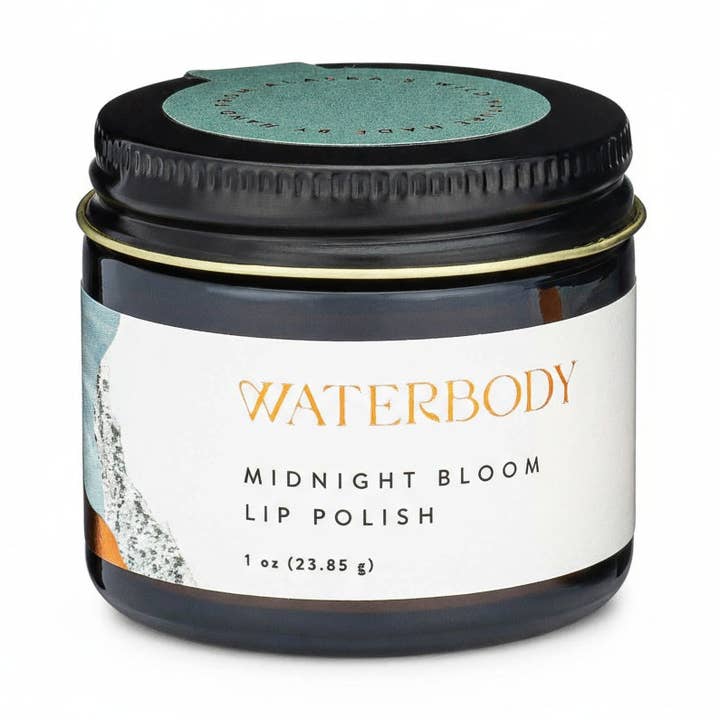 Polish à Lèvres Éclosion de Minuit pour la vente par Waterbody