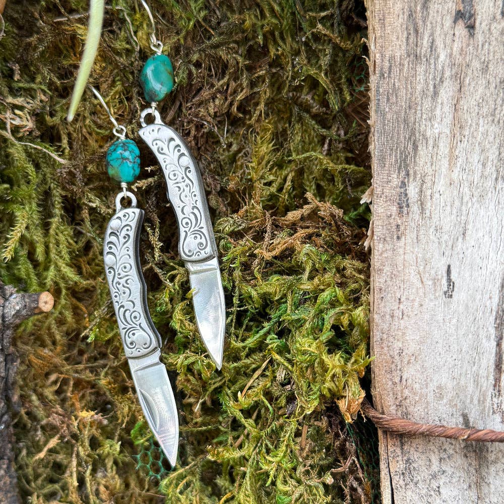 Fluff Hardware - Venta al por mayor Pendientes colgantes - Pendientes del Desierto Alto9