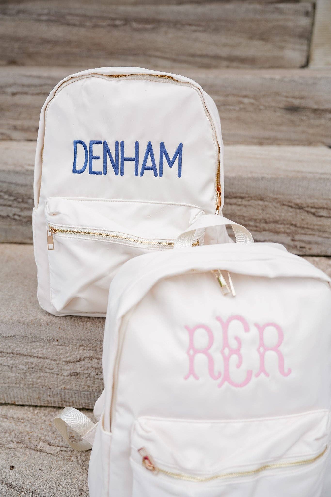 Beige Nylon Backpacks for wholesale on Faire