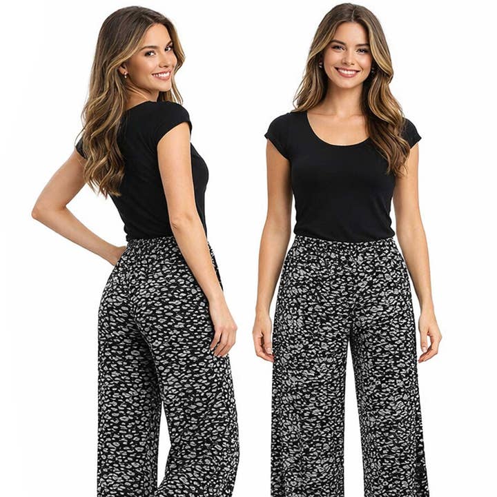 The Magic Scarf Company - Wholesale Pants - Women's - 1248 - Slinky TravelWear Capris2