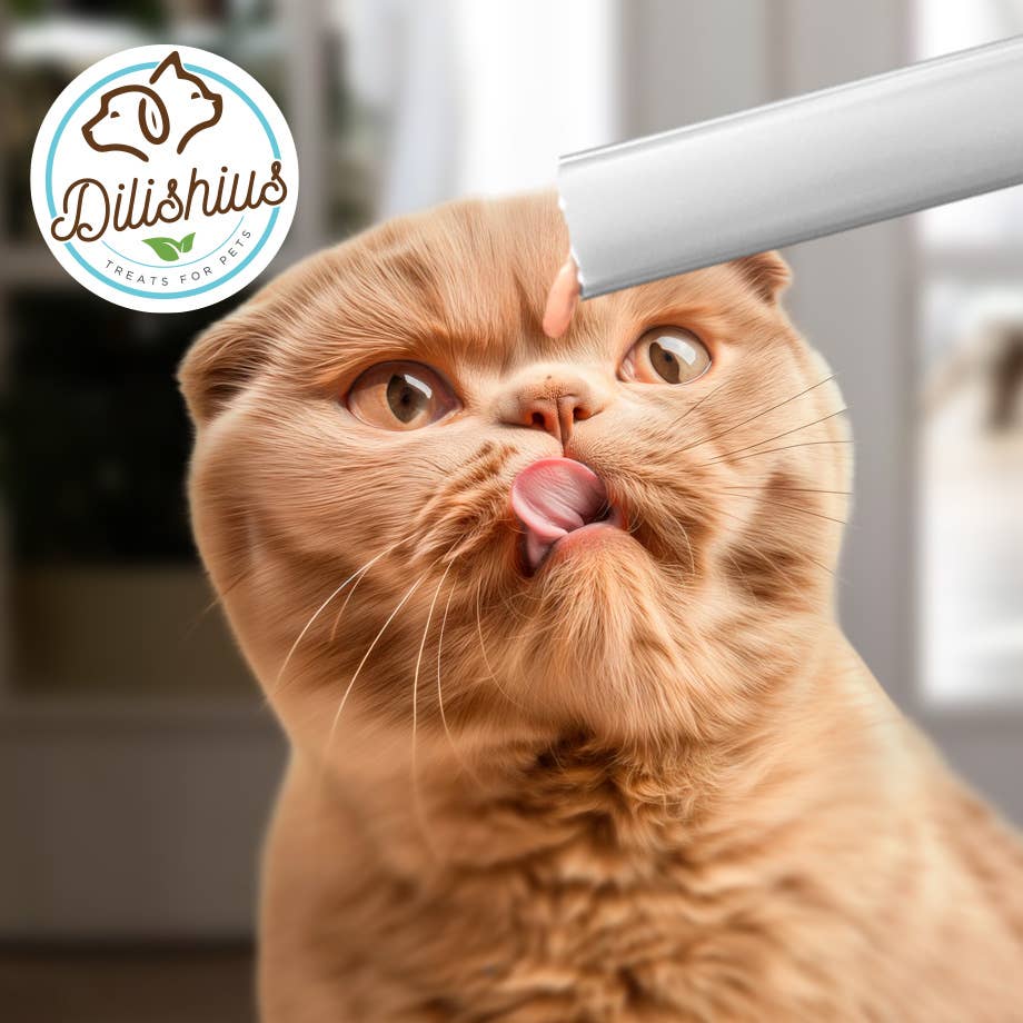 United Pet Brands - Wholesale Pet Treats - Cat - Lick Stick SALMON 48g Cat Treats with Prebiotics2