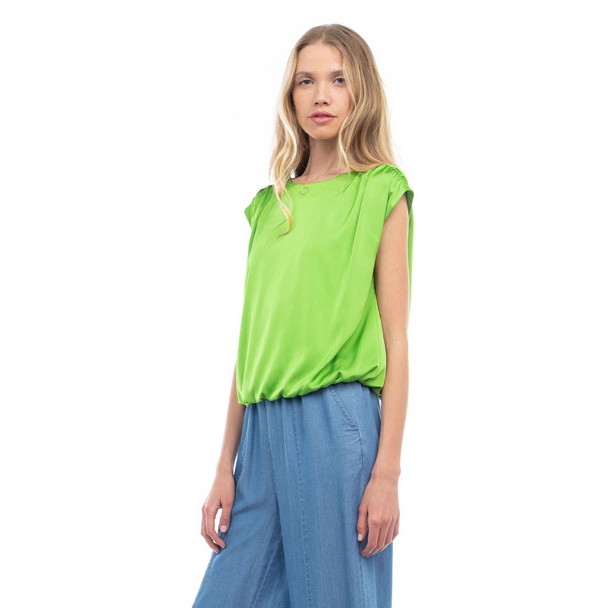 Naked Zebra Rack – Großhandel Tanktop – Damen – Bootsausschnitt-Top mit elastischem Saum7